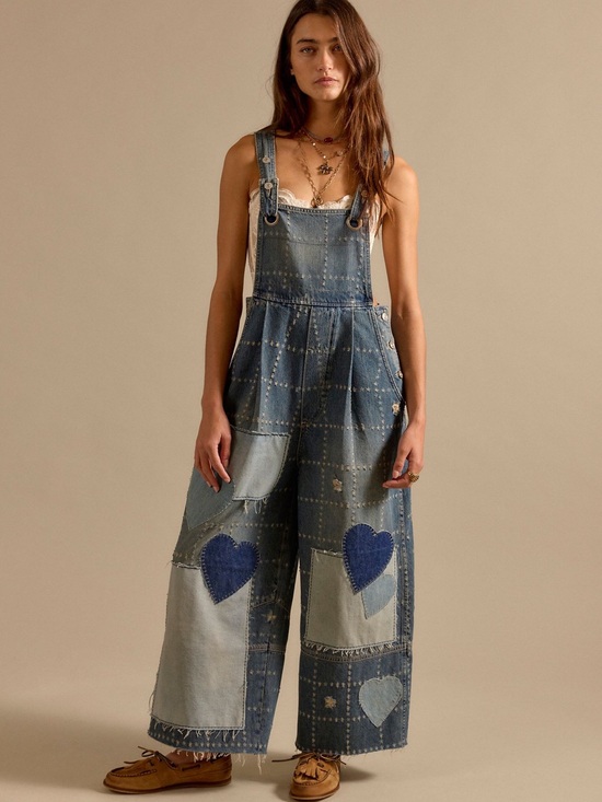 Pants - NWT We the Free Rambler Novelty Overalls Retail $298